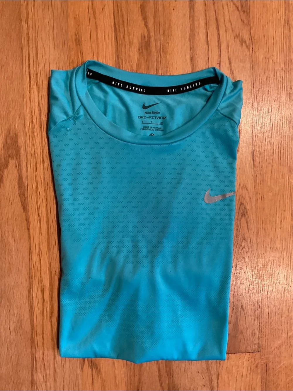 Nike Running - Men’s Dri Fit T-Shirt -  Teal - Size S